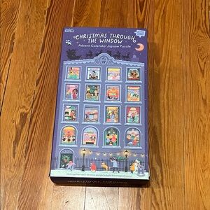 Christmas Through the Window Advent Calendar Jigsaw Puzzle